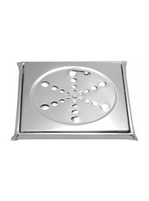 Mirenex - Grelha quadrada inox - 15x15